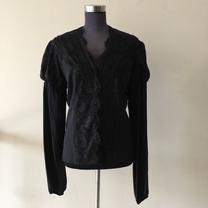 Black Long Sleeve Blouse